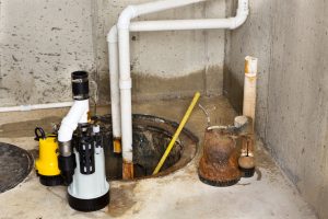 Sump Pump Cleanup Services - Restoration 1