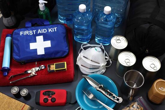 First Aid &Amp; Fire Safety Kit