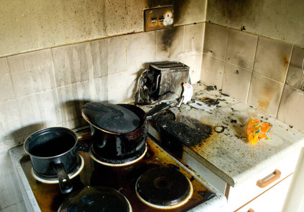 kitchen grease fire
